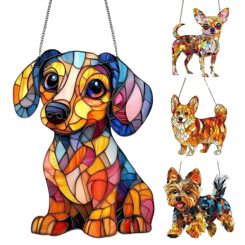 GiftšCatcher Wall Sign ā 2D Acrylic Window Hanging for Home, Room, and Garden Decor