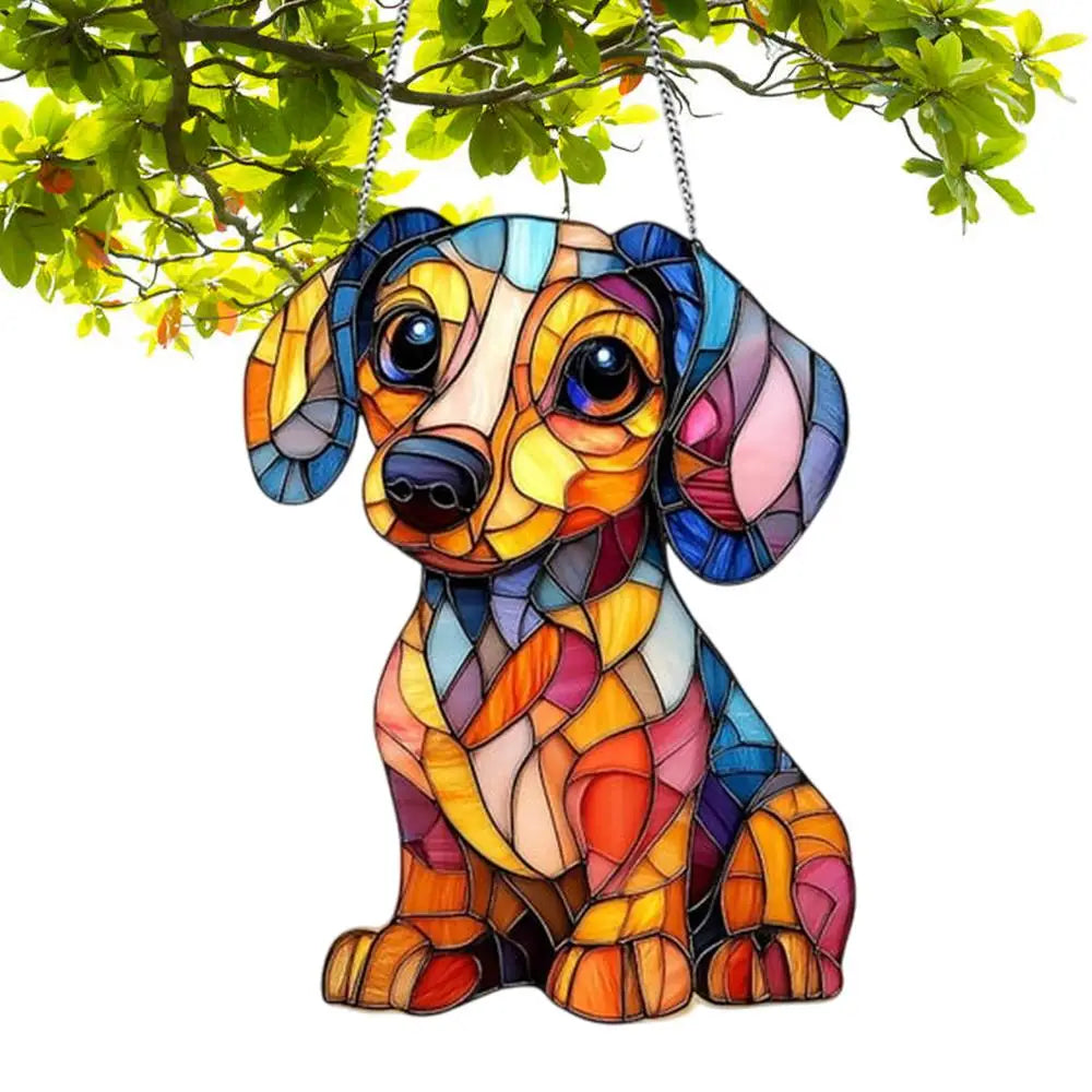 GiftšCatcher Wall Sign ā 2D Acrylic Window Hanging for Home, Room, and Garden Decor
