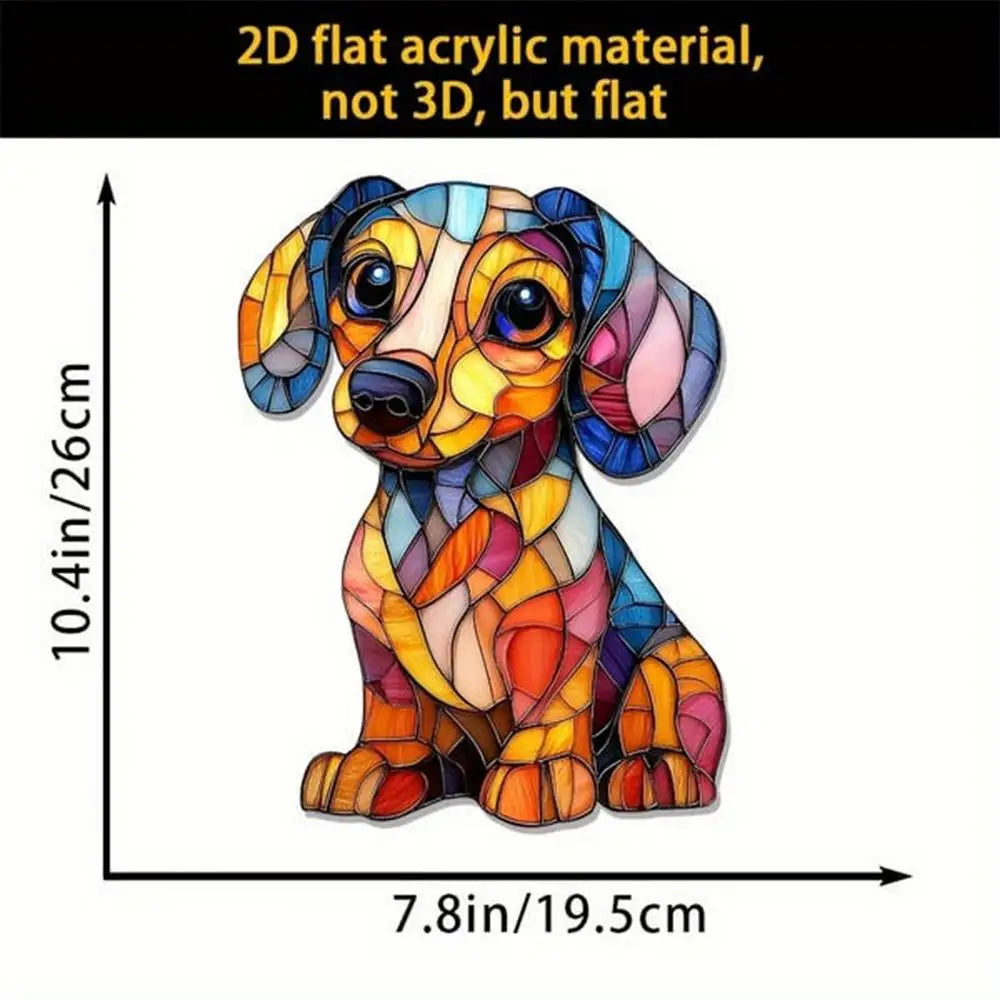 GiftšCatcher Wall Sign ā 2D Acrylic Window Hanging for Home, Room, and Garden Decor