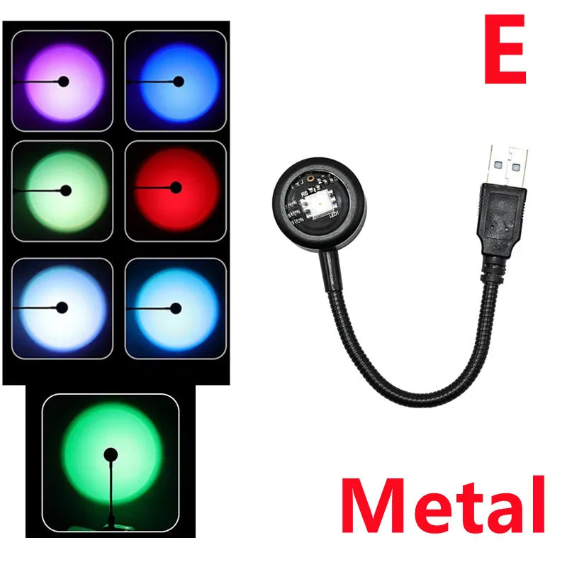 Lamp Projector Home Decor Night Light – LED Night Light for Bedroom & Living Room