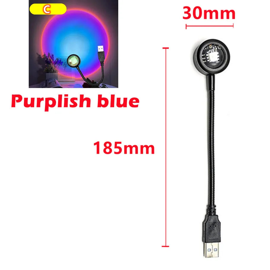 Lamp Projector Home Decor Night Light – LED Night Light for Bedroom & Living Room