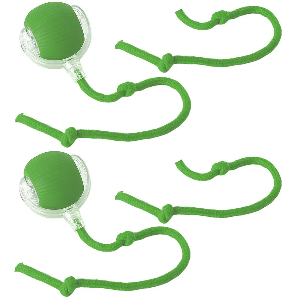 Interactive Cat Toy Ball – Automatic Rolling with Faux Tail, USB Rechargeable