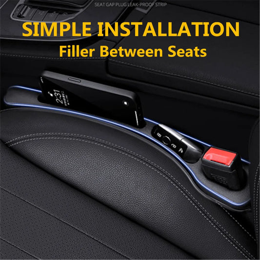 Hot Sale🎁2pcs Car Seat Gap Filler – Interior Crevice Filler for Auto Accessories & Decoration