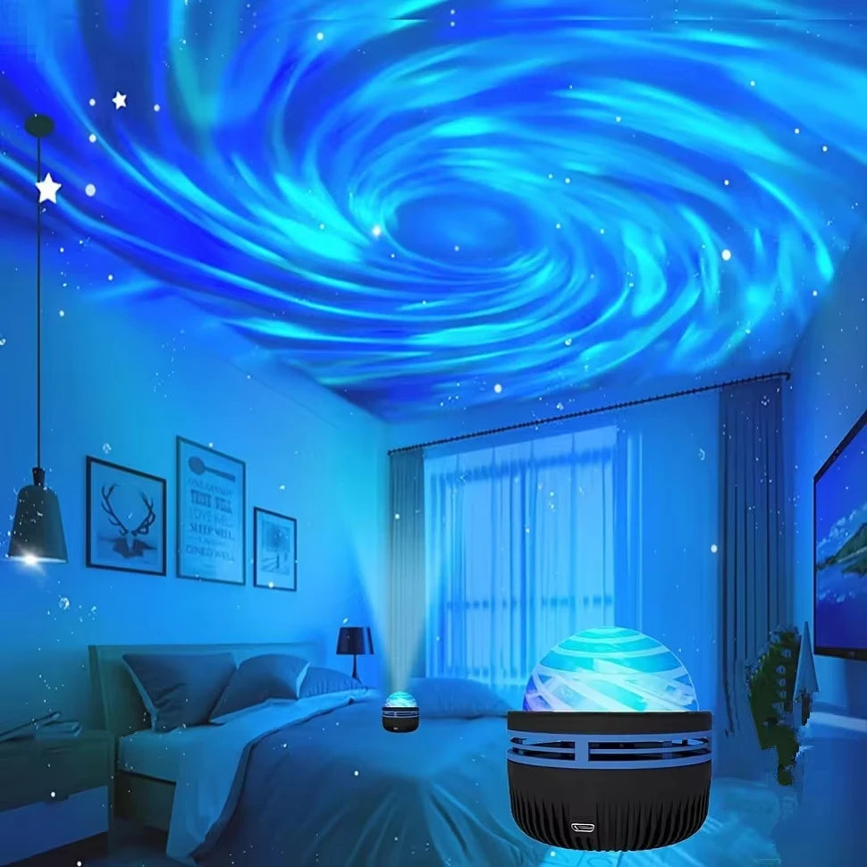 LED Galaxy Projector Light – Colorful Galaxy Sky Projector for Bedroom & Home Decor