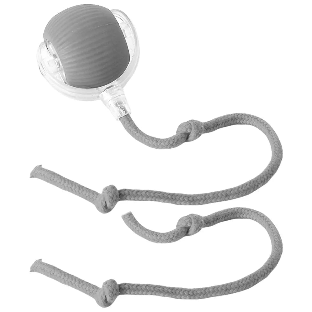 Interactive Cat Toy Ball – Automatic Rolling with Faux Tail, USB Rechargeable