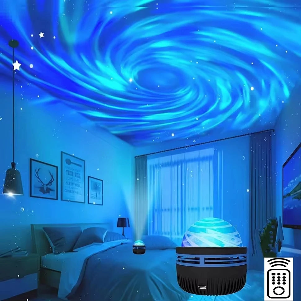 LED Galaxy Projector Light – Colorful Galaxy Sky Projector for Bedroom & Home Decor