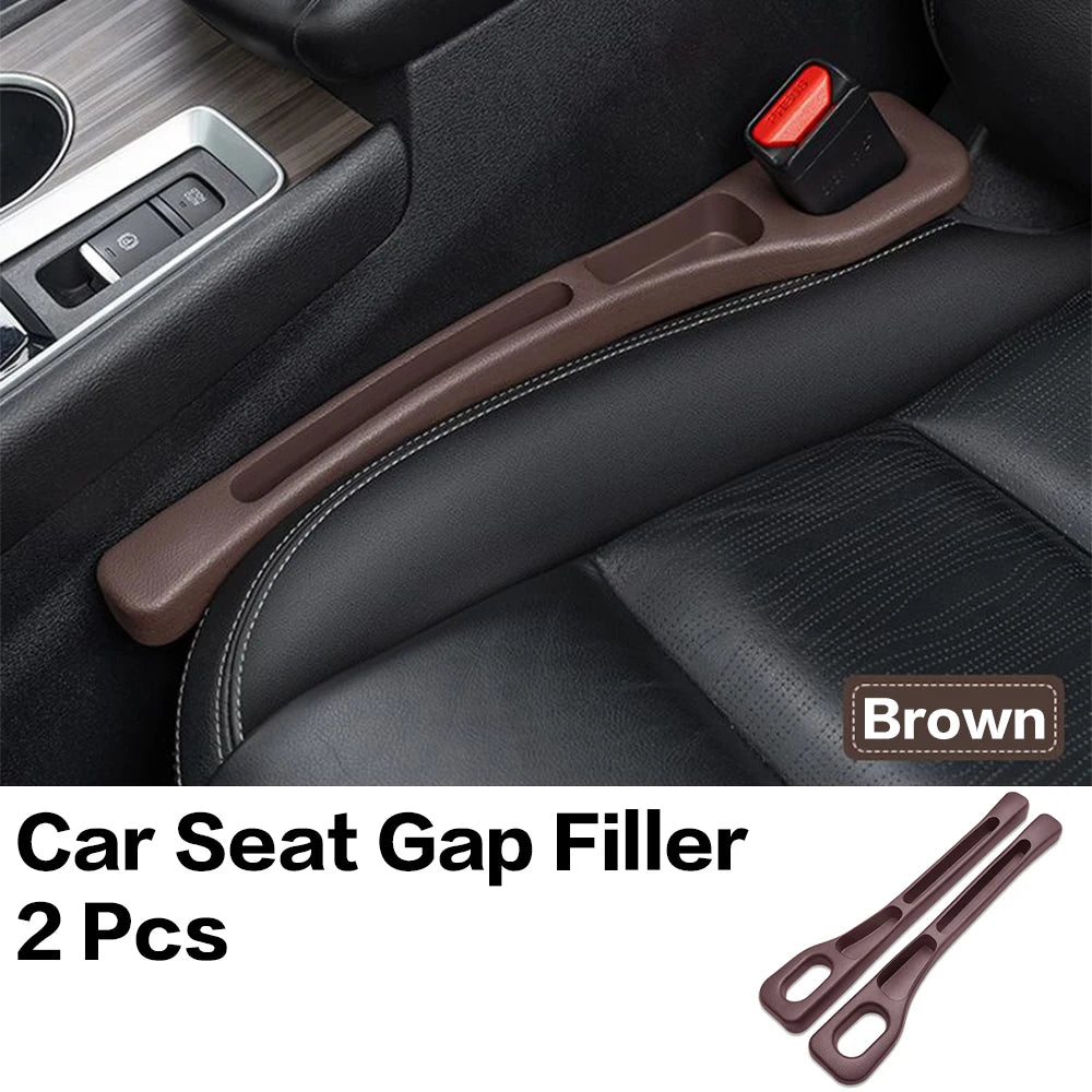 Hot Sale🎁2pcs Car Seat Gap Filler – Interior Crevice Filler for Auto Accessories & Decoration