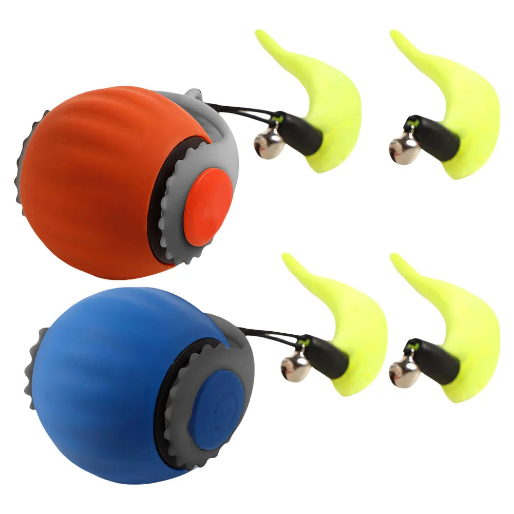 Interactive Cat Toy Ball – Automatic Rolling with Faux Tail, USB Rechargeable