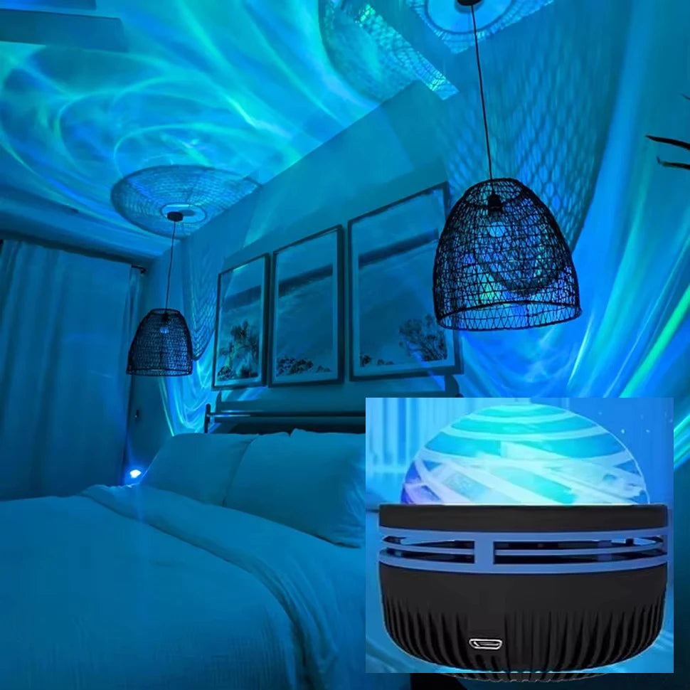 LED Galaxy Projector Light – Colorful Galaxy Sky Projector for Bedroom & Home Decor