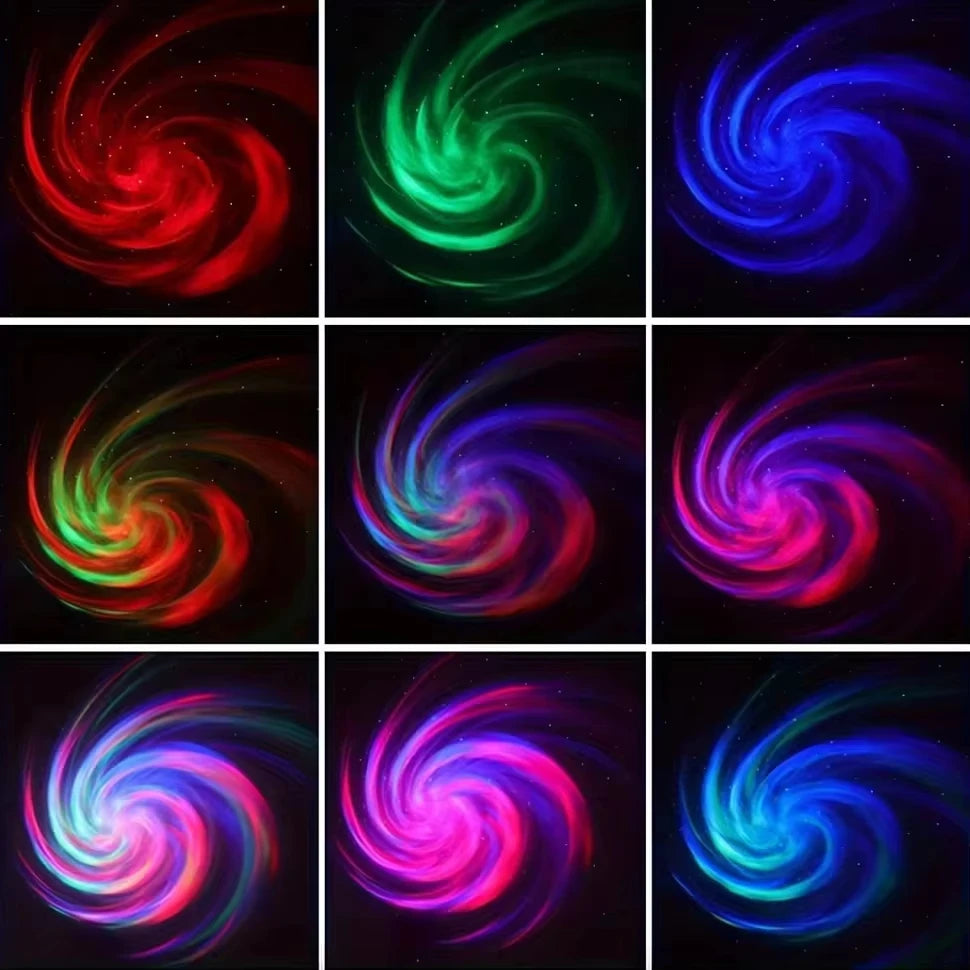 LED Galaxy Projector Light – Colorful Galaxy Sky Projector for Bedroom & Home Decor
