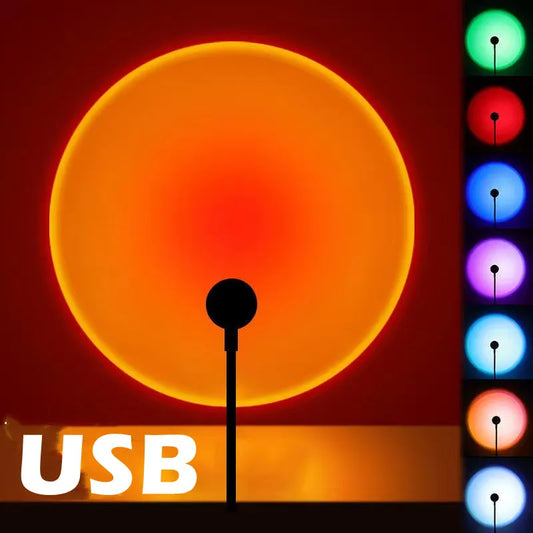 Lamp Projector Home Decor Night Light – LED Night Light for Bedroom & Living Room