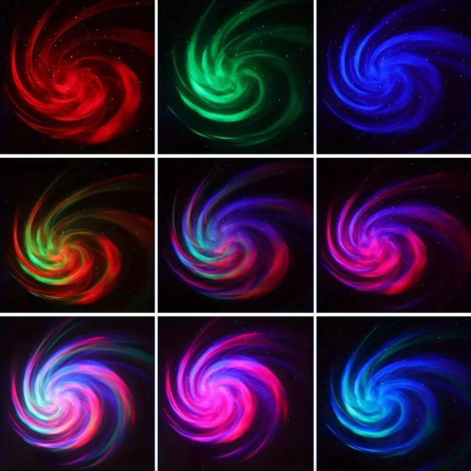 LED Galaxy Projector Light – Colorful Galaxy Sky Projector for Bedroom & Home Decor