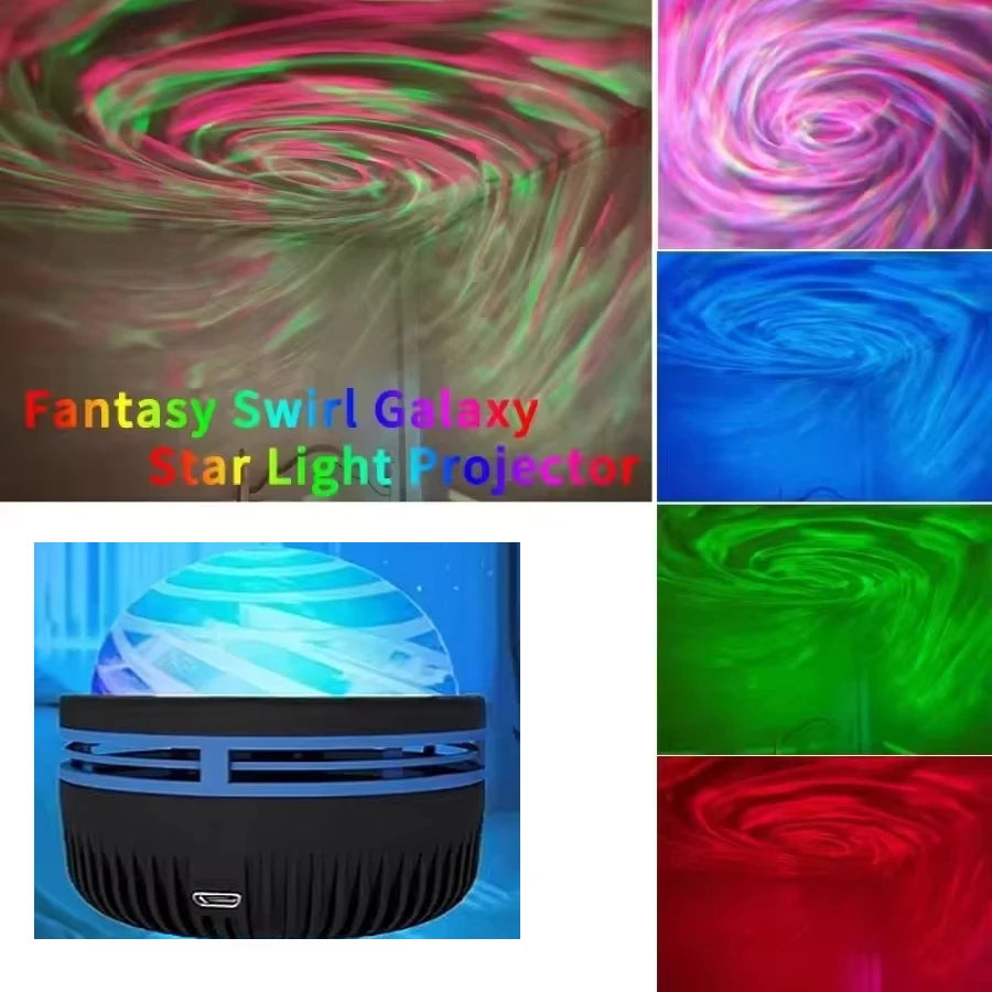 LED Galaxy Projector Light – Colorful Galaxy Sky Projector for Bedroom & Home Decor