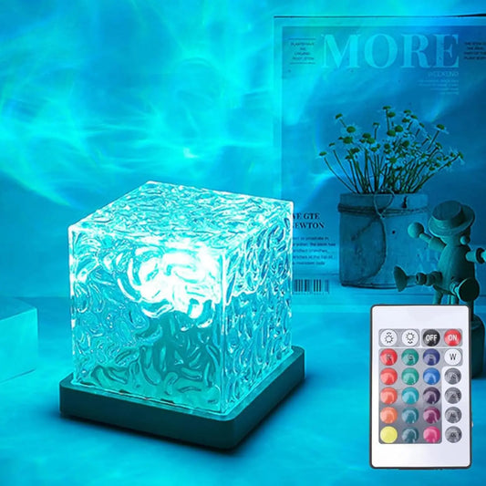 Ocean Wave Projector Light – 16 Colors Midnight Aura Aurora Glow Lamp